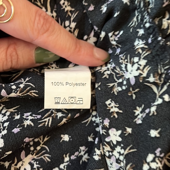 SHEIN XS Womens Floral Tiered Midi skirt - Picture 4 of 5